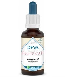Aigremoine (Agrimony - N°1) SANS ALCOOL BIO, 30 ml
